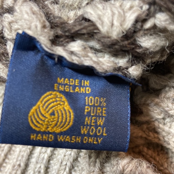 Robbie Read NEW w/tags sz L Wool Sweater Made in England - Picture 6 of 7
